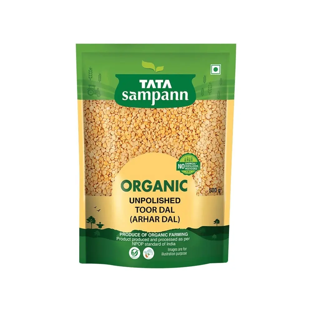 Tata Sampann Organic Arhar Dal