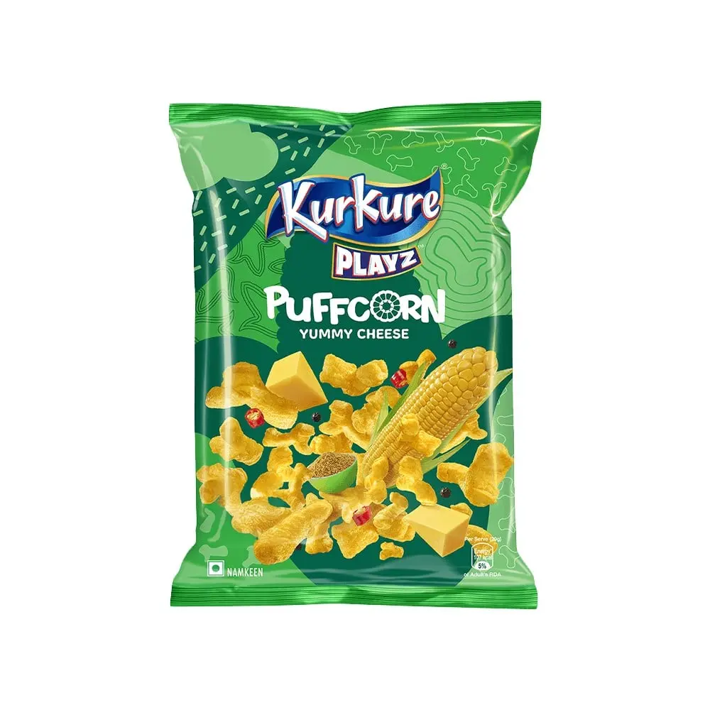 Kurkure Puffcorn Yummy Cheese  Puffs