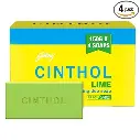Cinthol Lime Refreshing Deo Bathing Soap (4x150 g)
