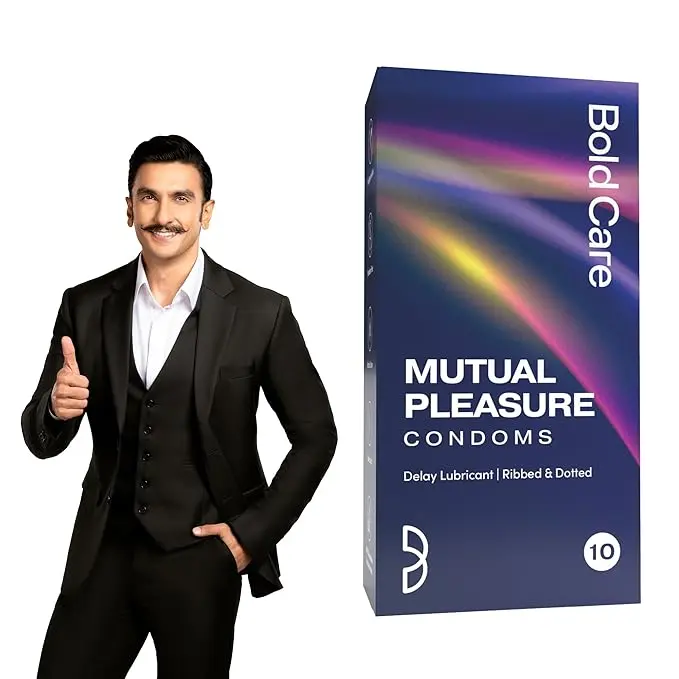 Bold Care Mutual Pleasure Climax Delay Dotted Condom