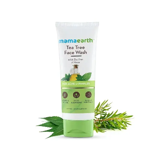 Mamaearth Tea Tree Facewash (100 Ml)