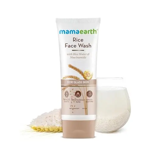 Mamaearth Rice Water & Niacinamide Facewash