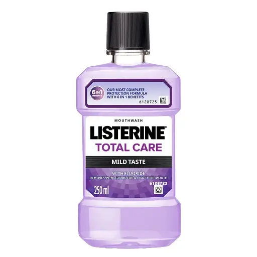 Listerine Total Care Mild Taste Mouthwash (250 Ml)