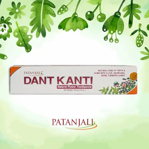 Panajali Dant Kanti Medicated Oral Gel for Teeth Whitening Toothpaste